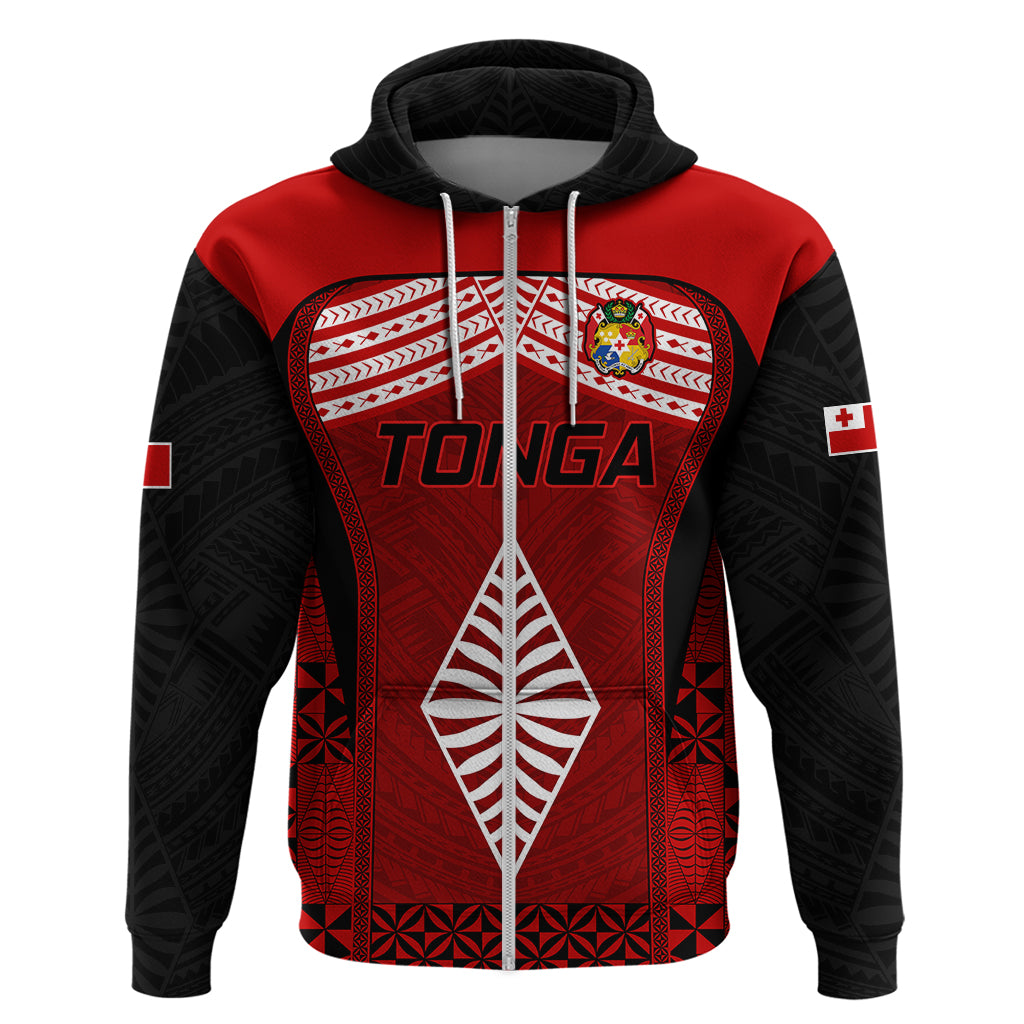 Tonga Rugby Hoodie Go Champions World Cup 2023 Ngatu Unique - Wonder Print Shop