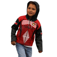 Tonga Rugby Kid Hoodie Go Champions World Cup 2023 Ngatu Unique - Wonder Print Shop
