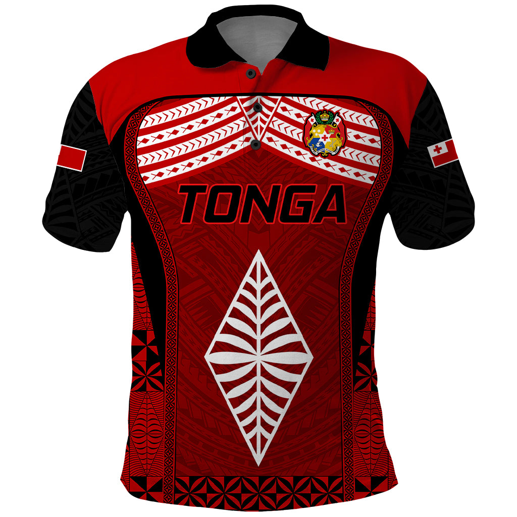 Tonga Rugby Polo Shirt Go Champions World Cup 2023 Ngatu Unique - Wonder Print Shop