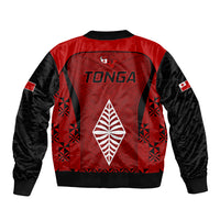 Tonga Rugby Sleeve Zip Bomber Jacket Go Champions World Cup 2023 Ngatu Unique - Wonder Print Shop