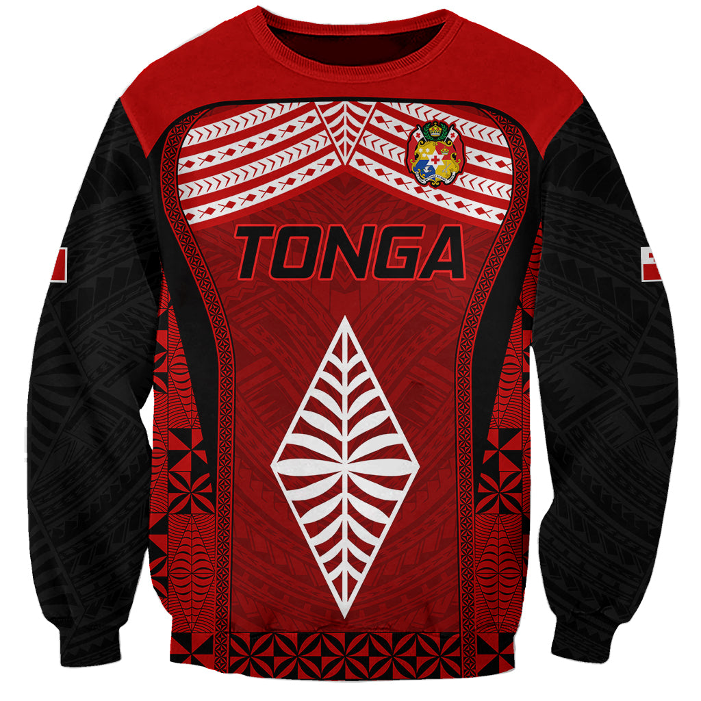 Tonga Rugby Sweatshirt Go Champions World Cup 2023 Ngatu Unique - Wonder Print Shop