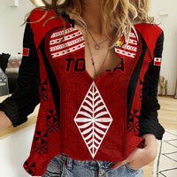 Tonga Rugby Women Casual Shirt Go Champions World Cup 2023 Ngatu Unique - Wonder Print Shop