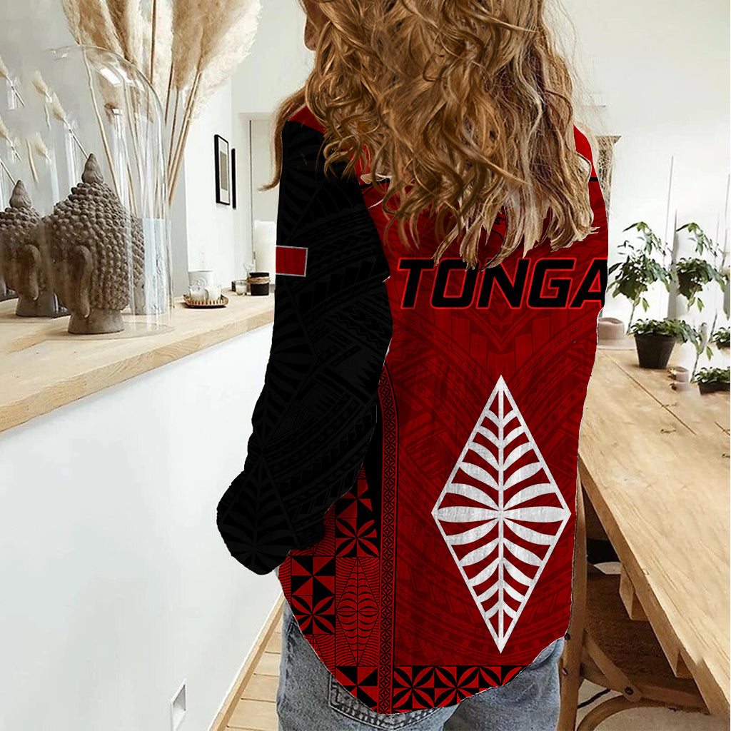 Tonga Rugby Women Casual Shirt Go Champions World Cup 2023 Ngatu Unique - Wonder Print Shop
