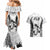 Fiji Rugby Couples Matching Mermaid Dress and Hawaiian Shirt Go Champions World Cup 2023 Tapa Unique White Vibe LT9 - Wonder Print Shop