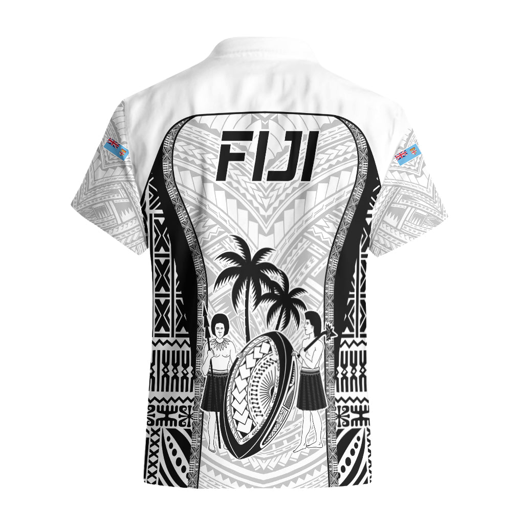 Fiji Rugby Hawaiian Shirt Go Champions World Cup 2023 Tapa Unique White Vibe - Wonder Print Shop