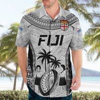Fiji Rugby Hawaiian Shirt Go Champions World Cup 2023 Tapa Unique White Vibe - Wonder Print Shop