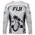 Fiji Rugby Long Sleeve Shirt Go Champions World Cup 2023 Tapa Unique White Vibe - Wonder Print Shop