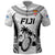 Fiji Rugby Polo Shirt Go Champions World Cup 2023 Tapa Unique White Vibe - Wonder Print Shop