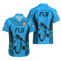 Fiji Rugby Hawaiian Shirt Go Champions World Cup 2023 Tapa Unique Blue Vibe - Wonder Print Shop