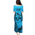 Fiji Rugby Puletasi Go Champions World Cup 2023 Tapa Unique Blue Vibe - Wonder Print Shop