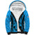Fiji Rugby Sherpa Hoodie Go Champions World Cup 2023 Tapa Unique Blue Vibe - Wonder Print Shop