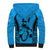 Custom Fiji Rugby Sherpa Hoodie Go Champions World Cup 2023 Tapa Unique Blue Vibe - Wonder Print Shop
