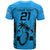 Custom Fiji Rugby T Shirt Go Champions World Cup 2023 Tapa Unique Blue Vibe - Wonder Print Shop