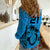 Custom Fiji Rugby Women Casual Shirt Go Champions World Cup 2023 Tapa Unique Blue Vibe - Wonder Print Shop