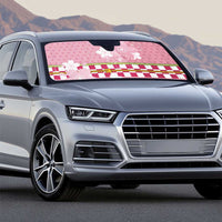 Japanese Asanoha Pattern Auto Sun Shade Charm Against Evil Spirits - Wonder Print Shop