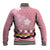 Japanese Asanoha Pattern Baseball Jacket Charm Against Evil Spirits - Wonder Print Shop