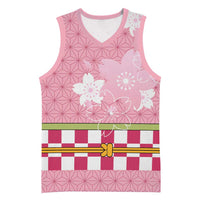 Japanese Asanoha Pattern Basketball Jersey Charm Against Evil Spirits - Wonder Print Shop