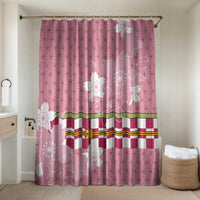 Japanese Asanoha Pattern Bathroom Set Charm Against Evil Spirits - Wonder Print Shop