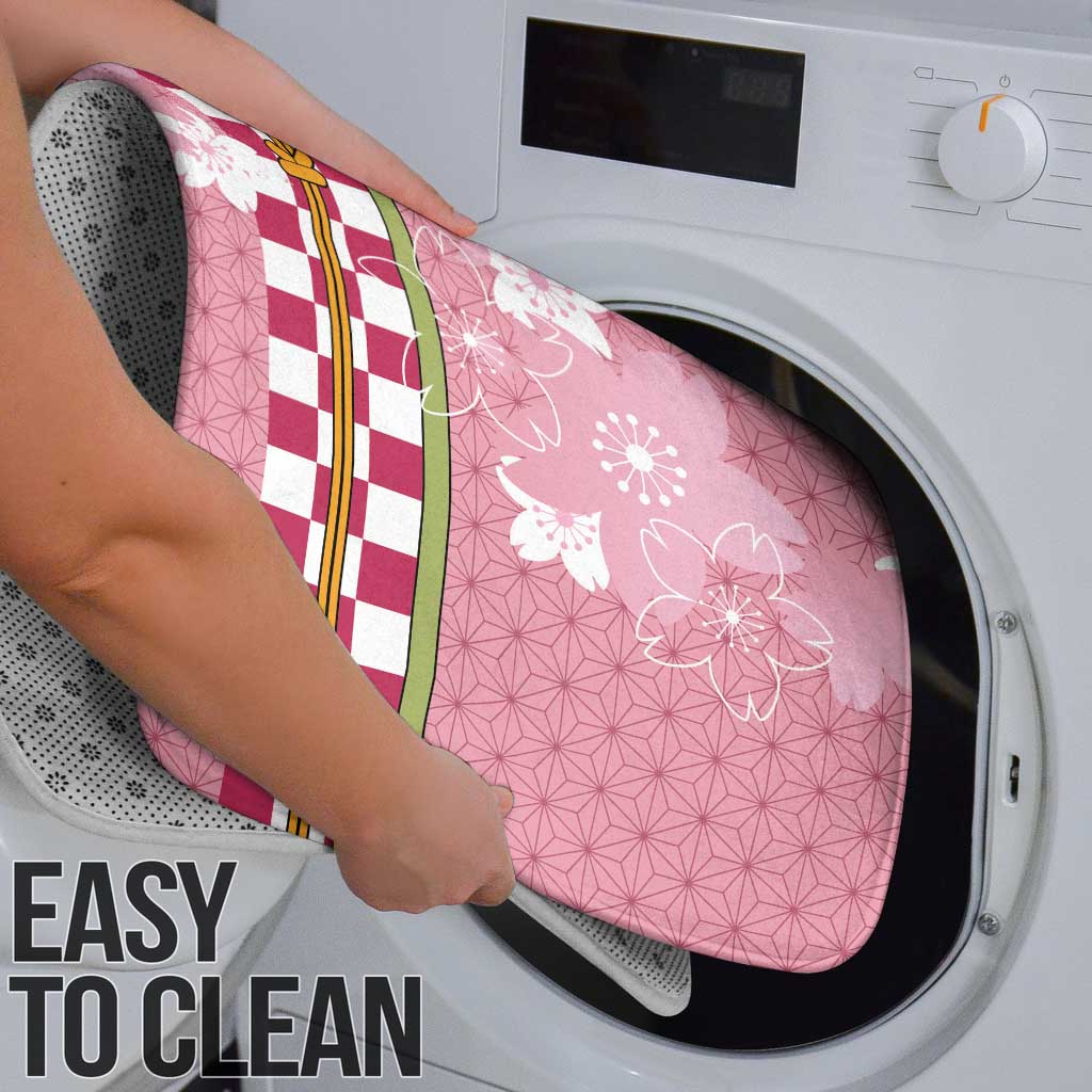 Japanese Asanoha Pattern Bathroom Set Charm Against Evil Spirits - Wonder Print Shop