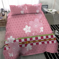 Japanese Asanoha Pattern Bedding Set Charm Against Evil Spirits - Wonder Print Shop