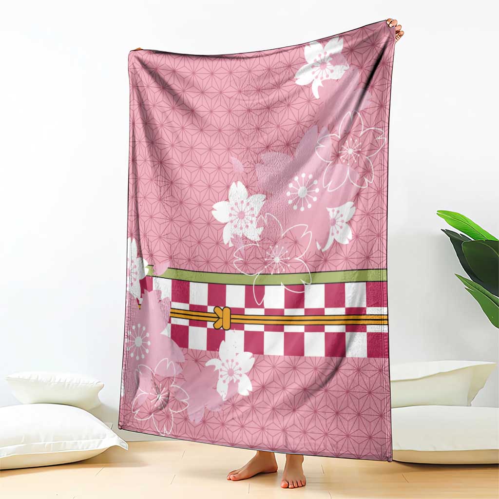 Japanese Asanoha Pattern Blanket Charm Against Evil Spirits - Wonder Print Shop