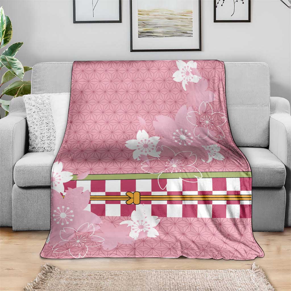 Japanese Asanoha Pattern Blanket Charm Against Evil Spirits - Wonder Print Shop