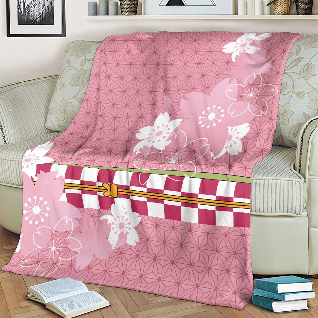 Japanese Asanoha Pattern Blanket Charm Against Evil Spirits - Wonder Print Shop