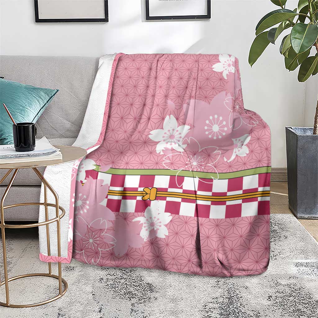 Japanese Asanoha Pattern Blanket Charm Against Evil Spirits - Wonder Print Shop