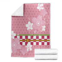 Japanese Asanoha Pattern Blanket Charm Against Evil Spirits - Wonder Print Shop