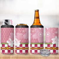Japanese Asanoha Pattern 4 in 1 Can Cooler Tumbler Charm Against Evil Spirits - Wonder Print Shop