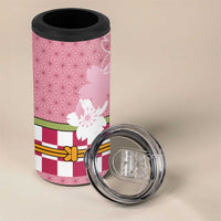 Japanese Asanoha Pattern 4 in 1 Can Cooler Tumbler Charm Against Evil Spirits - Wonder Print Shop