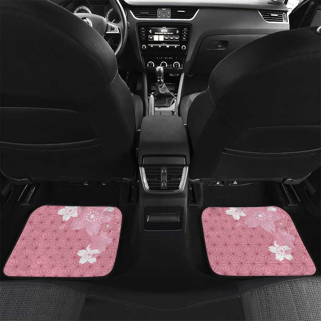 Japanese Asanoha Pattern Car Mats Charm Against Evil Spirits - Wonder Print Shop