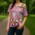 Japanese Asanoha Pattern Cross Shoulder Shirt Charm Against Evil Spirits - Wonder Print Shop