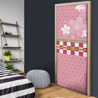 Japanese Asanoha Pattern Door Cover Charm Against Evil Spirits - Wonder Print Shop