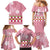 Japanese Asanoha Pattern Family Matching Mermaid Dress and Hawaiian Shirt Charm Against Evil Spirits - Wonder Print Shop