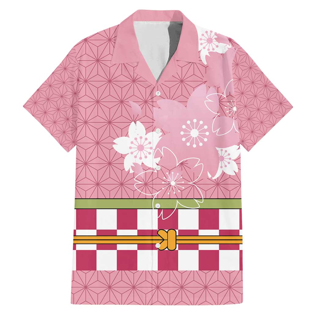 Japanese Asanoha Pattern Family Matching Mermaid Dress and Hawaiian Shirt Charm Against Evil Spirits - Wonder Print Shop