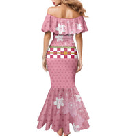 Japanese Asanoha Pattern Family Matching Mermaid Dress and Hawaiian Shirt Charm Against Evil Spirits - Wonder Print Shop