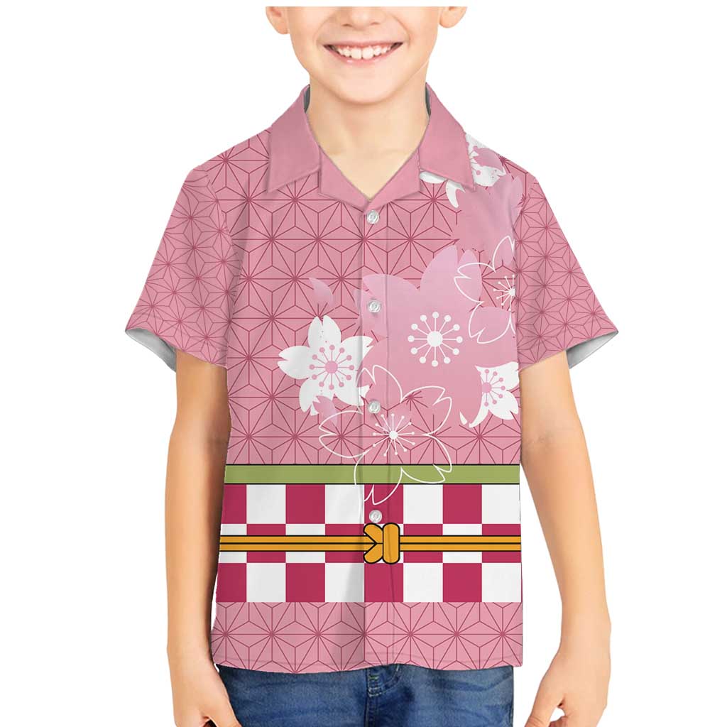 Japanese Asanoha Pattern Family Matching Mermaid Dress and Hawaiian Shirt Charm Against Evil Spirits - Wonder Print Shop