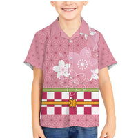 Japanese Asanoha Pattern Family Matching Mermaid Dress and Hawaiian Shirt Charm Against Evil Spirits - Wonder Print Shop