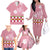 Japanese Asanoha Pattern Family Matching Off The Shoulder Long Sleeve Dress and Hawaiian Shirt Charm Against Evil Spirits - Wonder Print Shop