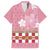 Japanese Asanoha Pattern Family Matching Off The Shoulder Long Sleeve Dress and Hawaiian Shirt Charm Against Evil Spirits - Wonder Print Shop