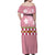 Japanese Asanoha Pattern Family Matching Off Shoulder Maxi Dress and Hawaiian Shirt Charm Against Evil Spirits - Wonder Print Shop