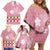 Japanese Asanoha Pattern Family Matching Off Shoulder Short Dress and Hawaiian Shirt Charm Against Evil Spirits - Wonder Print Shop