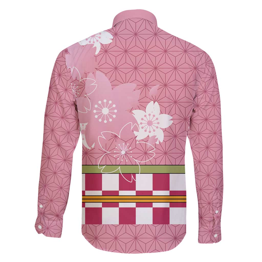 Japanese Asanoha Pattern Family Matching Puletasi and Hawaiian Shirt Charm Against Evil Spirits - Wonder Print Shop