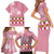 Japanese Asanoha Pattern Family Matching Short Sleeve Bodycon Dress and Hawaiian Shirt Charm Against Evil Spirits - Wonder Print Shop