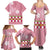 Japanese Asanoha Pattern Family Matching Summer Maxi Dress and Hawaiian Shirt Charm Against Evil Spirits - Wonder Print Shop