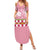 Japanese Asanoha Pattern Family Matching Summer Maxi Dress and Hawaiian Shirt Charm Against Evil Spirits - Wonder Print Shop