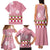 Japanese Asanoha Pattern Family Matching Tank Maxi Dress and Hawaiian Shirt Charm Against Evil Spirits - Wonder Print Shop