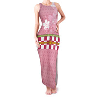 Japanese Asanoha Pattern Family Matching Tank Maxi Dress and Hawaiian Shirt Charm Against Evil Spirits - Wonder Print Shop