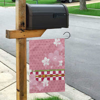 Japanese Asanoha Pattern Garden Flag Charm Against Evil Spirits - Wonder Print Shop